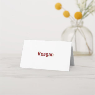 Create Your Own Horizontal Folded Place Card