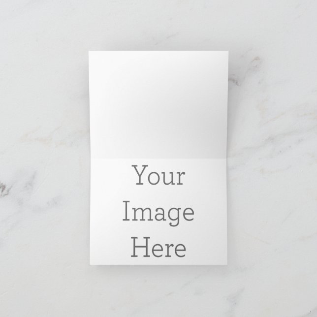 Custom Folded Invitation, Size: 10.16 cm x 14.22 cm, Paper: Signature Matte, Envelopes: White (Inside)