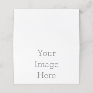 Create Your Own Horizontal Tent Fold Loyalty Card