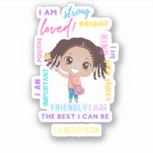 Create Your Own I AM - Positive Girl Affirmations