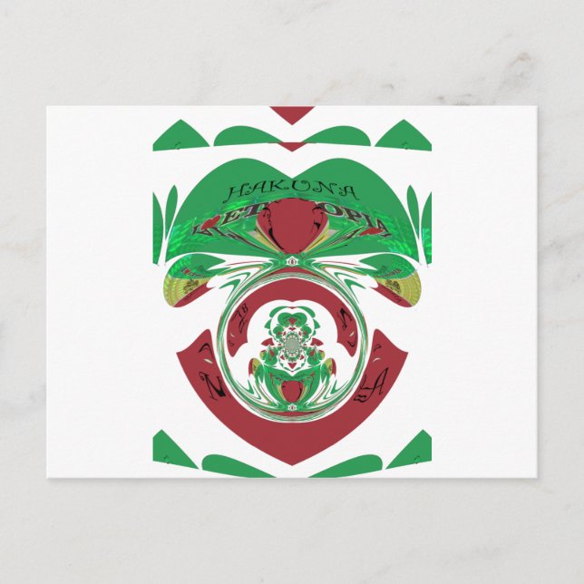 Create your own I love Beautiful Ethiopia Postcard (Front)