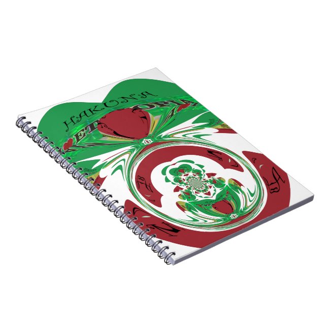 Create your own I love Beautiful Ethiopia Spiral Notebook (Right Side)