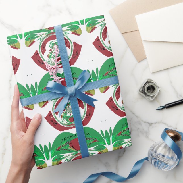 Create your own I love Beautiful Ethiopia Wrapping Paper (Gifting)