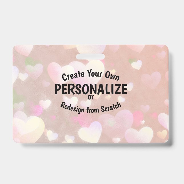 Create Your Own ID Badge (Front)
