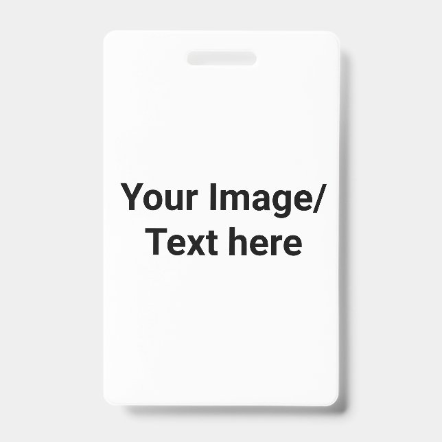 Create Your Own ID Badge (Front)