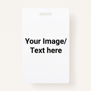Create Your Own ID Badge