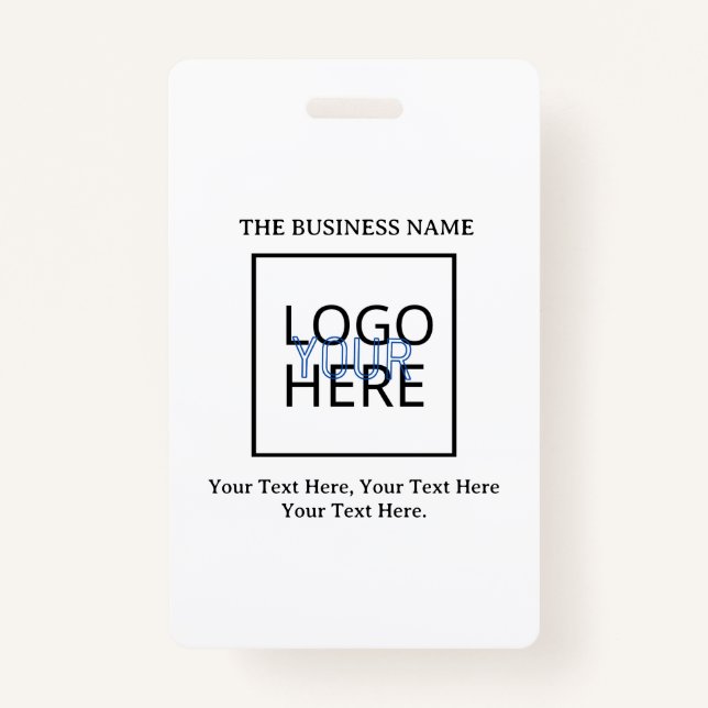 Create your own  ID badge (Front)