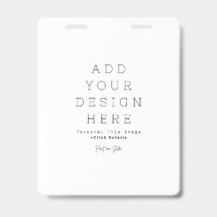 Create Your Own ID Badge