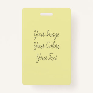 Create Your Own ID Badge