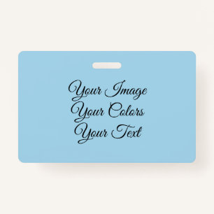 Create Your Own ID Badge