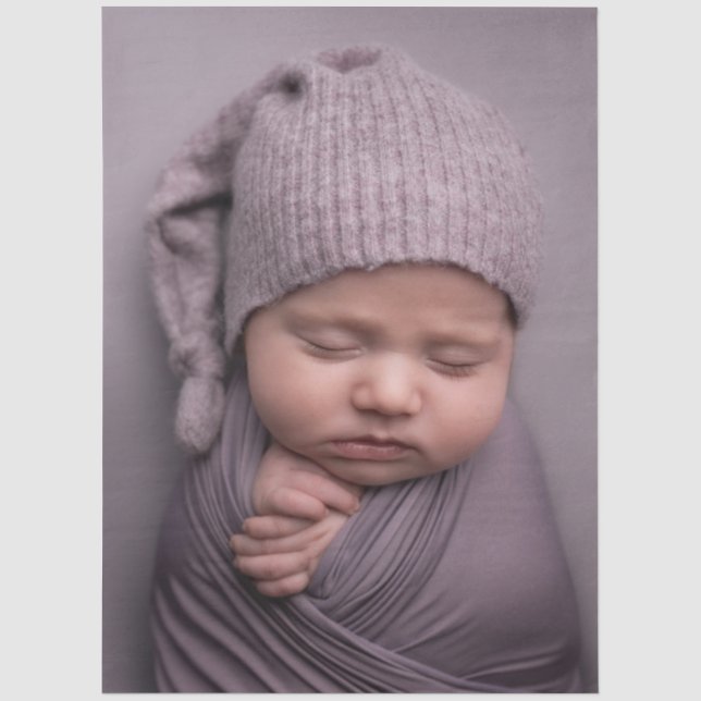 Create Your Own Image Add Photo Custom Tissue Paper (Front)