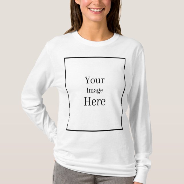 Create Your Own Image T-Shirt (Front)