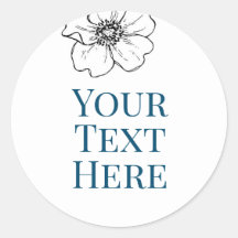 create your own image text sticker blue baby boy