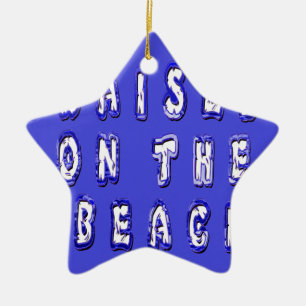 Create Your Own Inspirational Beach Life Ceramic Tree Decoration