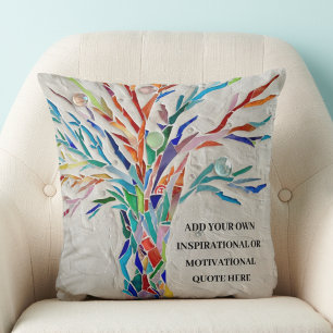 Create Your Own Inspirational/Motivational Quote  Cushion