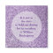 Create Your Own Inspirational Quote Purple Glitter