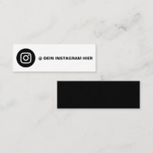 Create your own Instagram Business Card