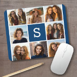 Create Your Own Instagram Collage Custom Monogram Mouse Pad<br><div class="desc">Use 8 square photos to create a unique and personal gift. Or you can keep the hipster puppy and make a trendy keepsake. If you need to adjust the pictures,  click on the customise tool to make changes.</div>