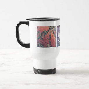Create your own Instagram photo collage travel mug