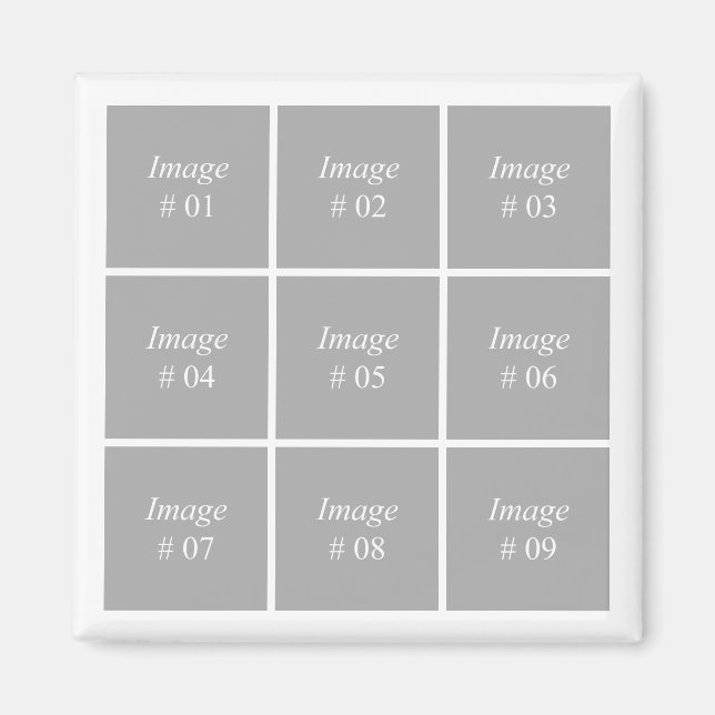 Create your own Instagram photo collection Magnet (Front)