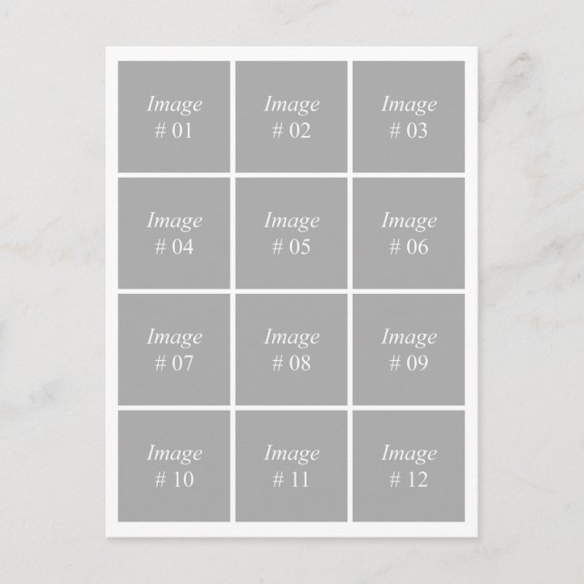 Create your own Instagram photo collection Postcard (Front)