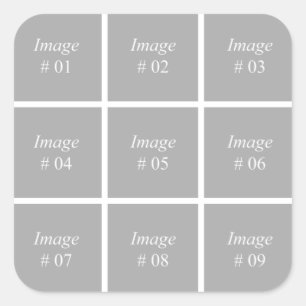 Create your own Instagram photo collection Square Sticker