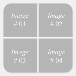 Create your own Instagram photo collection Square Sticker
