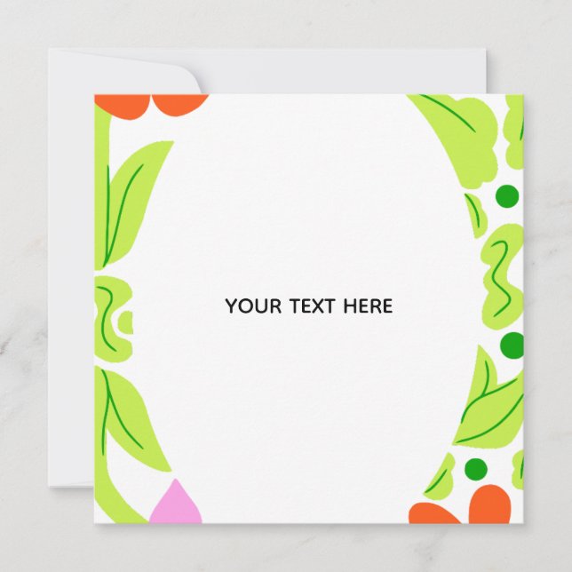 Create Your Own  Invitation (Front)