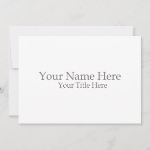 Create Your Own Invitation