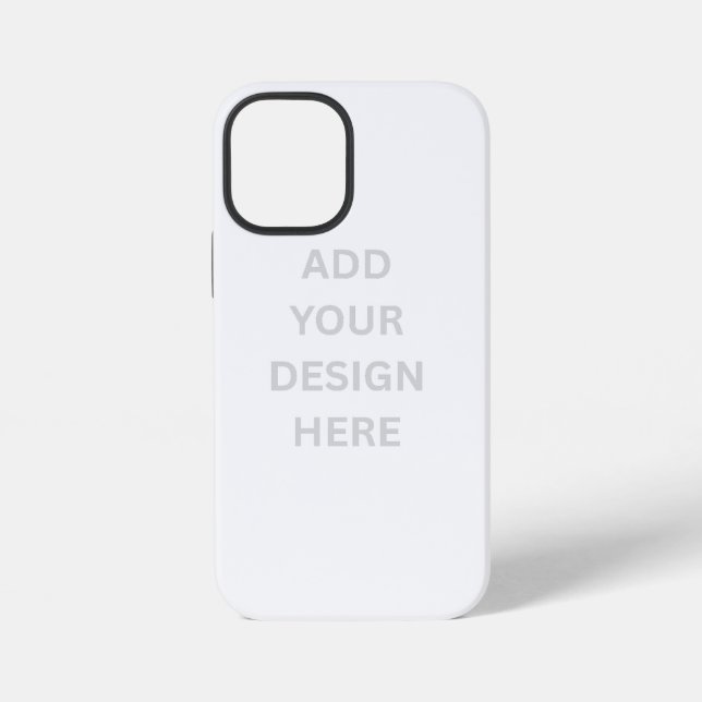 Create Your Own iPhone 12 Mini Tough Phone Case (Back)