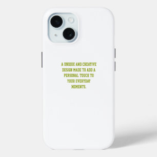 Create Your Own iPhone 15 Tough Casemate Case