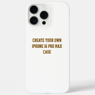 Create Your Own iPhone 16 Pro Max Case