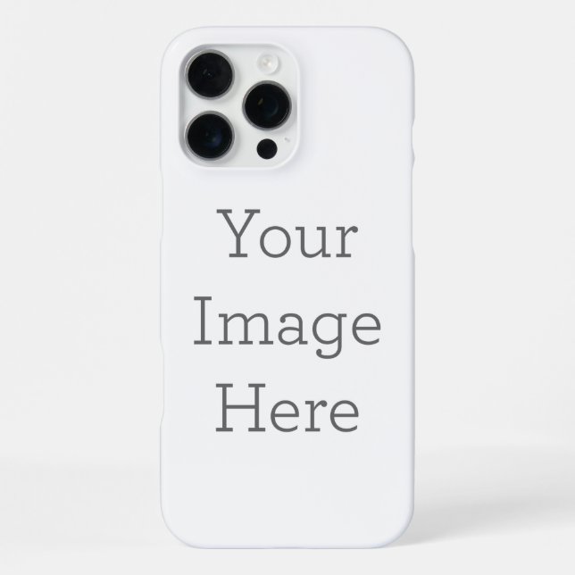 iPhone 16 Pro Max Slim Fit Case, Glossy (Back)