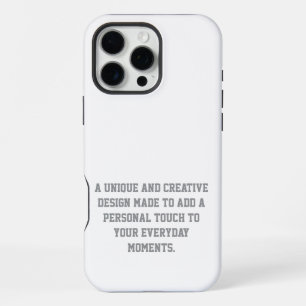 Create Your Own iPhone 16 Pro Max Tough Case