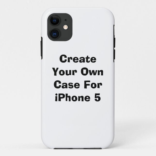 Create Your Own iPhone 5/5S Case (CaseMate) (Back)