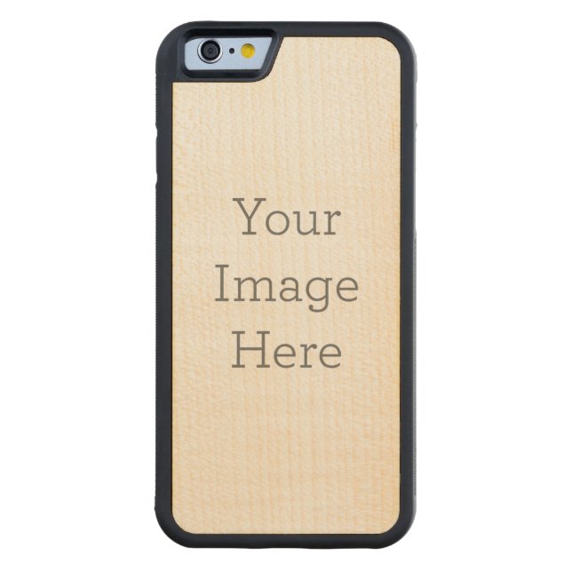 iPhone 6/6s Bumper Maple Wood Case (Back)