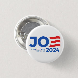 Create Your Own Joe Biden 2024 3 Cm Round Badge