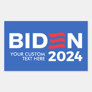 Create Your Own Joe Biden 2024 Rectangular Sticker