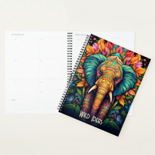 Create Your Own Jungle Elephant Totem Animal Planner
