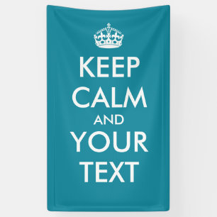 Create Your Own "Keep Calm & Carry On" Banner