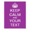 Create Your Own "Keep Calm & Carry On" Poster!
