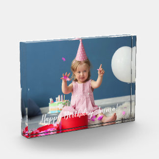 Create Your Own Keepsake Custom Photo Block