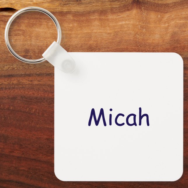 Create Your Own Keychain (Front)