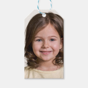 Create Your Own Kid Child Photo Custom Picture Gift Tags
