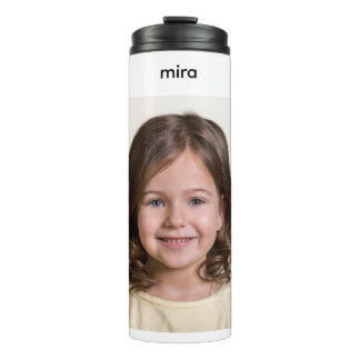 Create Your Own Kid Child Photo Custom Picture Thermal Tumbler