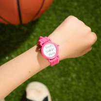 Create Your Own Kids Pink Silicone Watch