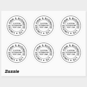 Create Your Own Label Personalised Template text