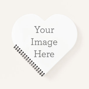 Create Your Own Laminated Heartshaped Notebook