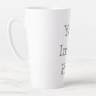 Create Your Own Large 17oz Latte Mug