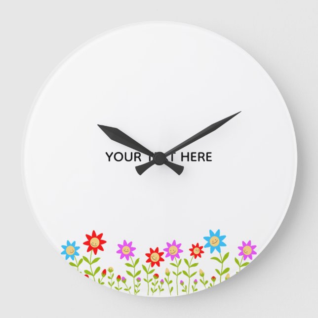 Create Your Own  Large Clock (Front)